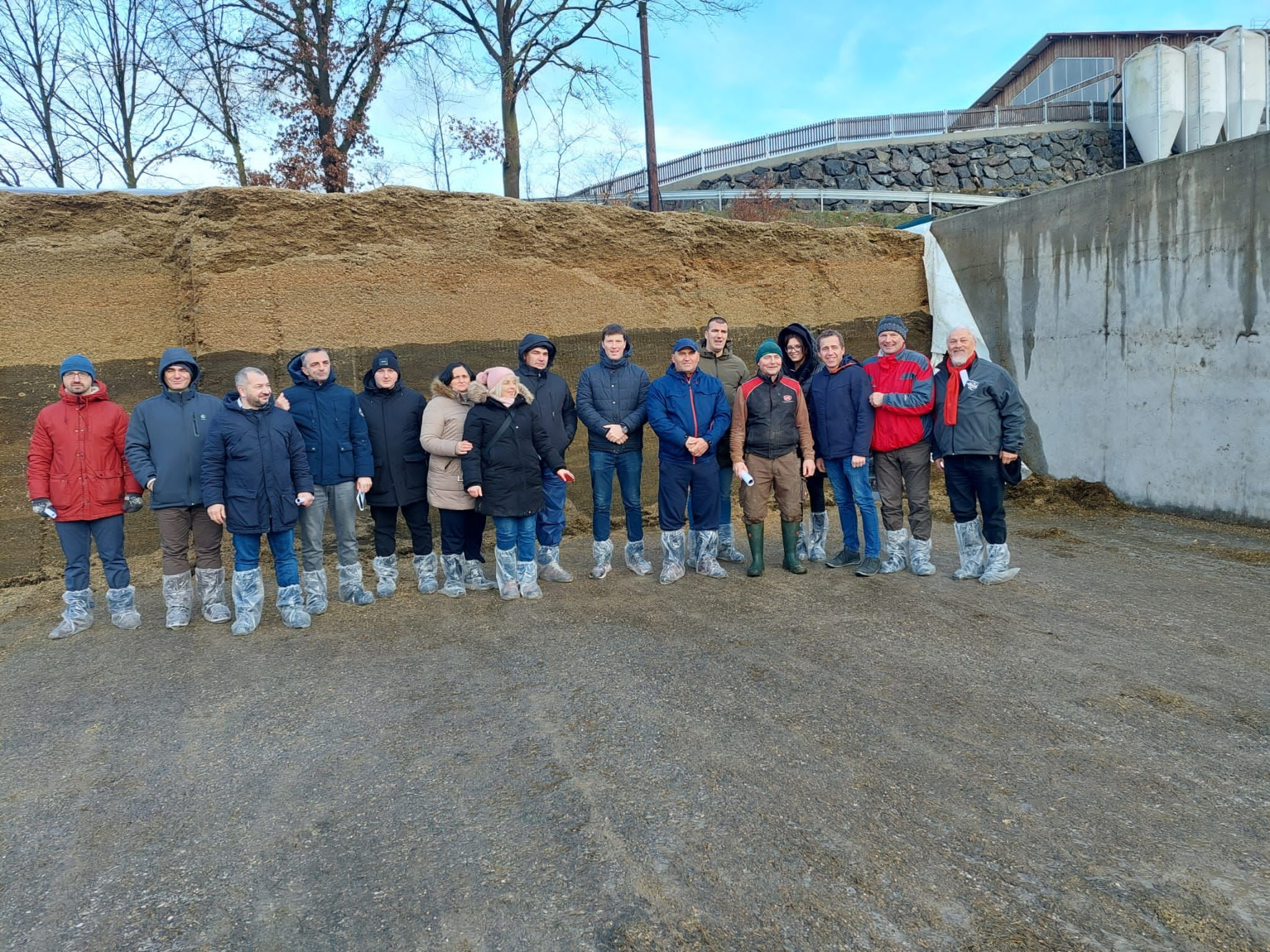 Berater-innen und Landwirte aus Serbien in Pyhra