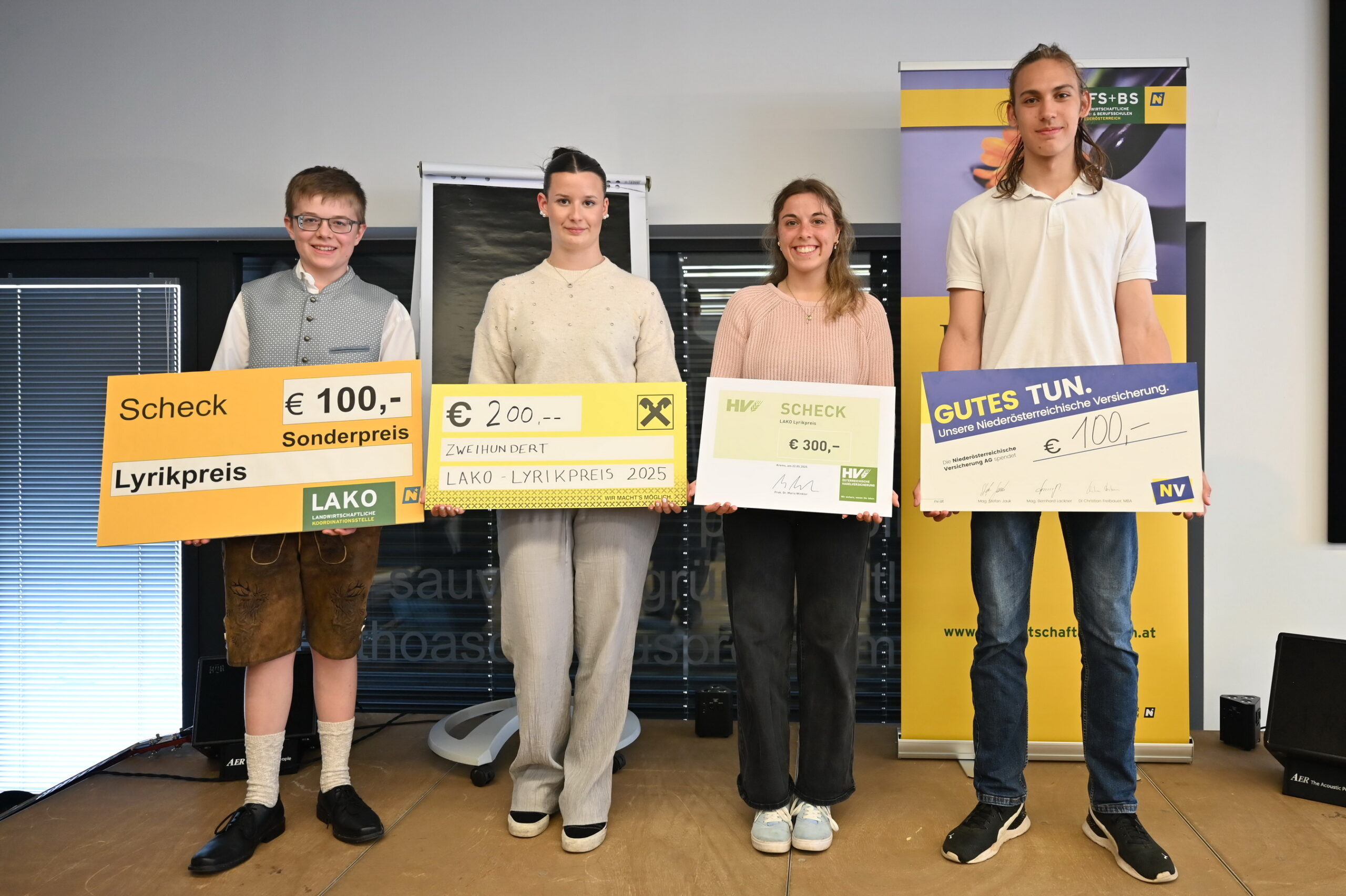 6. Lyrik-Preis der Landwirtschaftlichen Fachschulen NÖ vergebenSchüler der LFS Pyhra erhielt Sonderpreis der Jury