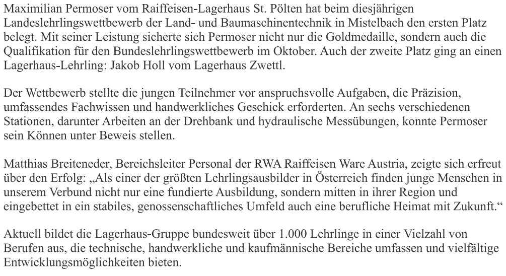 Wir gratulieren Maximilian zum tollen Erfolg! Wir gratulieren Maximilian zum tollen Erfolg!