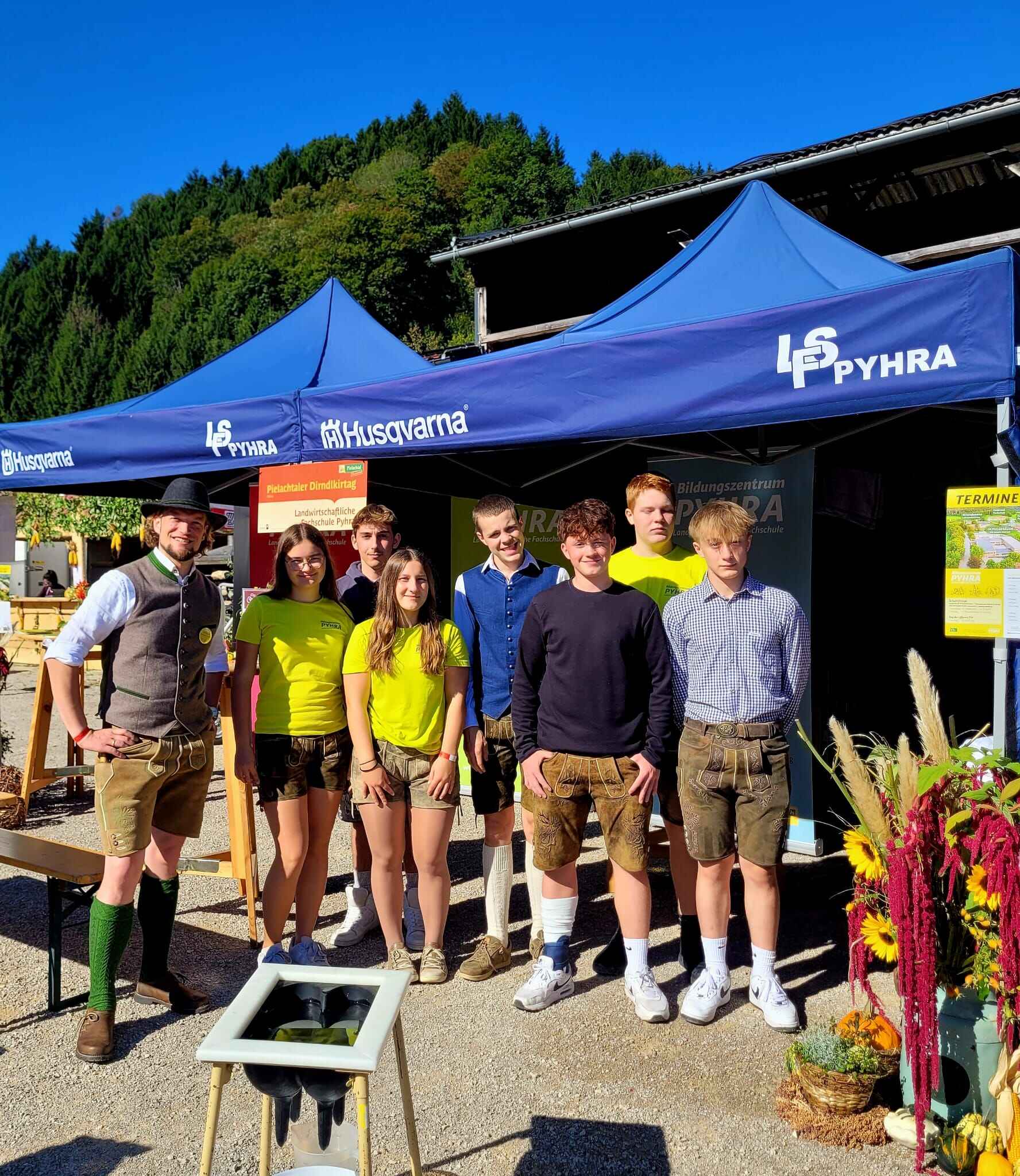 Die LFS Pyhra unterwegs – wir präsentieren unsere Schule!