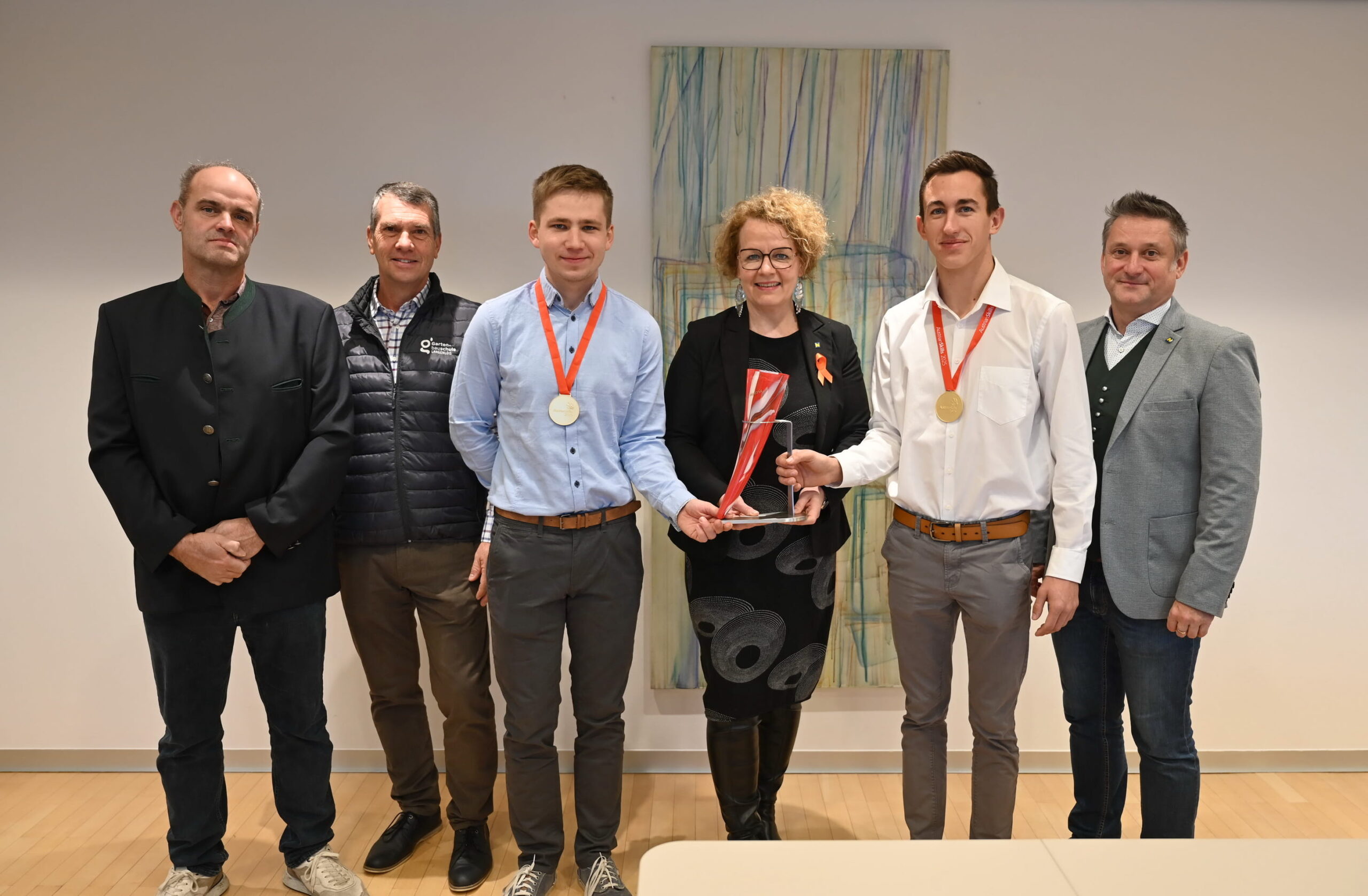 AustrianSkills: Gartenbauschule Langenlois stellt zwei StaatsmeisterLR Teschl-Hofmeister: Niederösterreichische Gartengestalter holen erstmals den Titel „Best of Austria