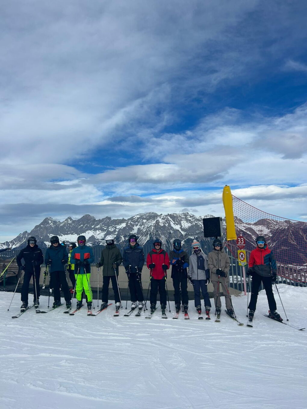Traumhafter Schitag der LFS Pyhra in Schladming