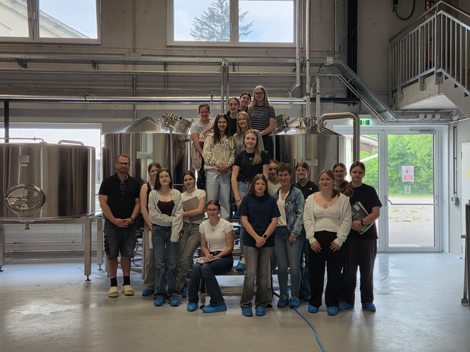 Besuch der Brauerei Spitzenbier durch die 1 BHM