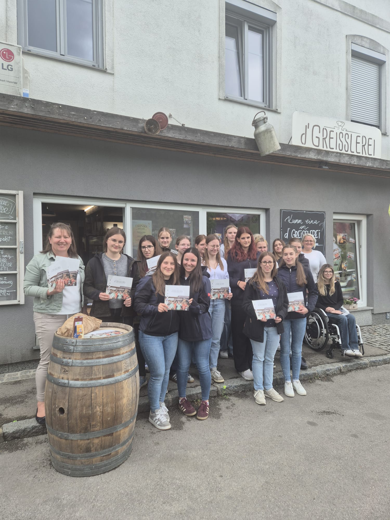 Juniorfirma on Tour – Spannende Einblicke in die Welt der Direktvermarktung