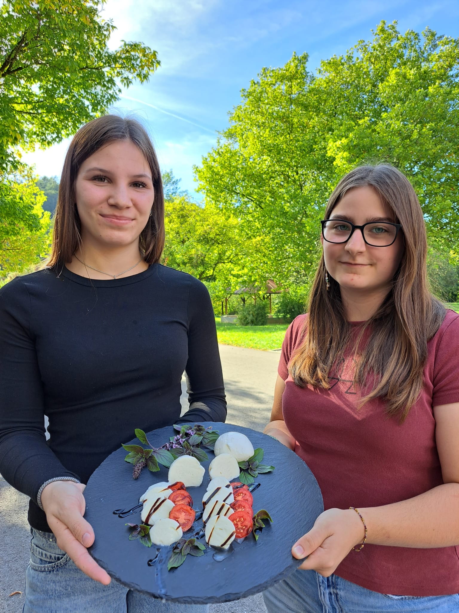 Heute wird Mozzarella gemacht!